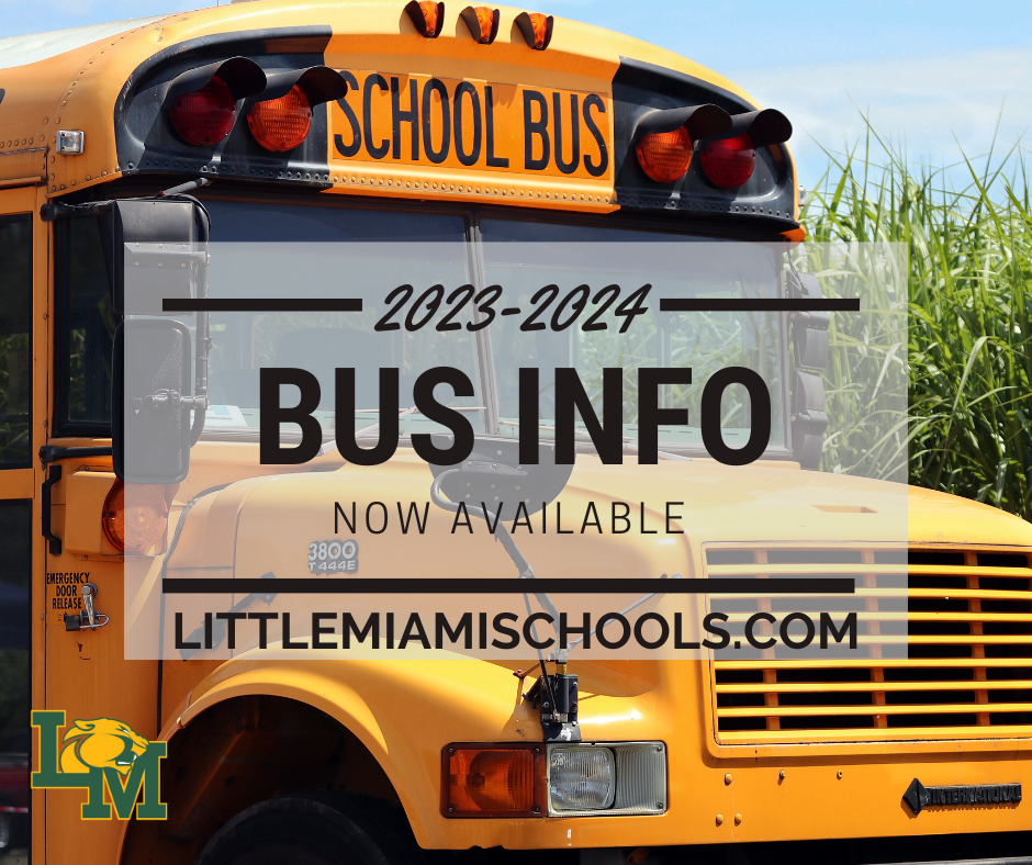 Bus Schedules Are Now Available